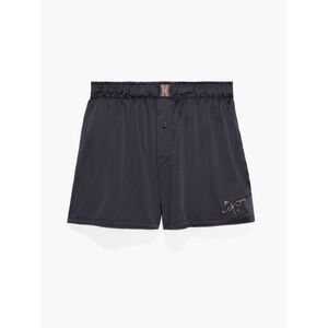 Savage X Fenty Carnival Satin Boxers size L Black, like new